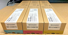 Genuine Sharp MX-C40NTC Cyan MX-C40NTM Magent...