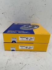 Front Brake Discs x2 260mm for Nissan Micra Note Versa 402061HA0A NAPA PBD8425