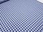 Miniaturansicht 3  - Stoff 100% Baumwolle Zefir Karo 1 cm blau weiß kariert Kleiderstoff Dekostoff 