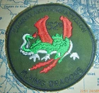 Patch - FLYING DRAGONS - US 52nd Combat Aviation - PLEIKU - Vietnam War - 2270