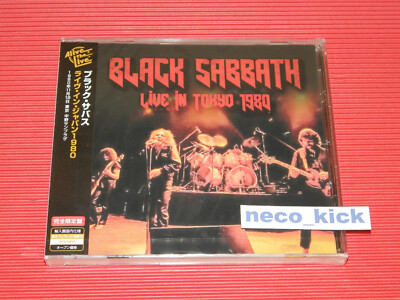 4BT BLACK SABBATH LIVE IN TOKYO 1980 JAPAN CD | eBay