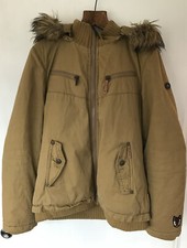 Womens Khujo ‘jups’ Jacket Size Large. Faux Fur Hooded