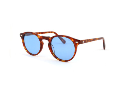 Sonnenbrille X-LAB Tasmania Moscot Style SLAT8075 havana/blau
