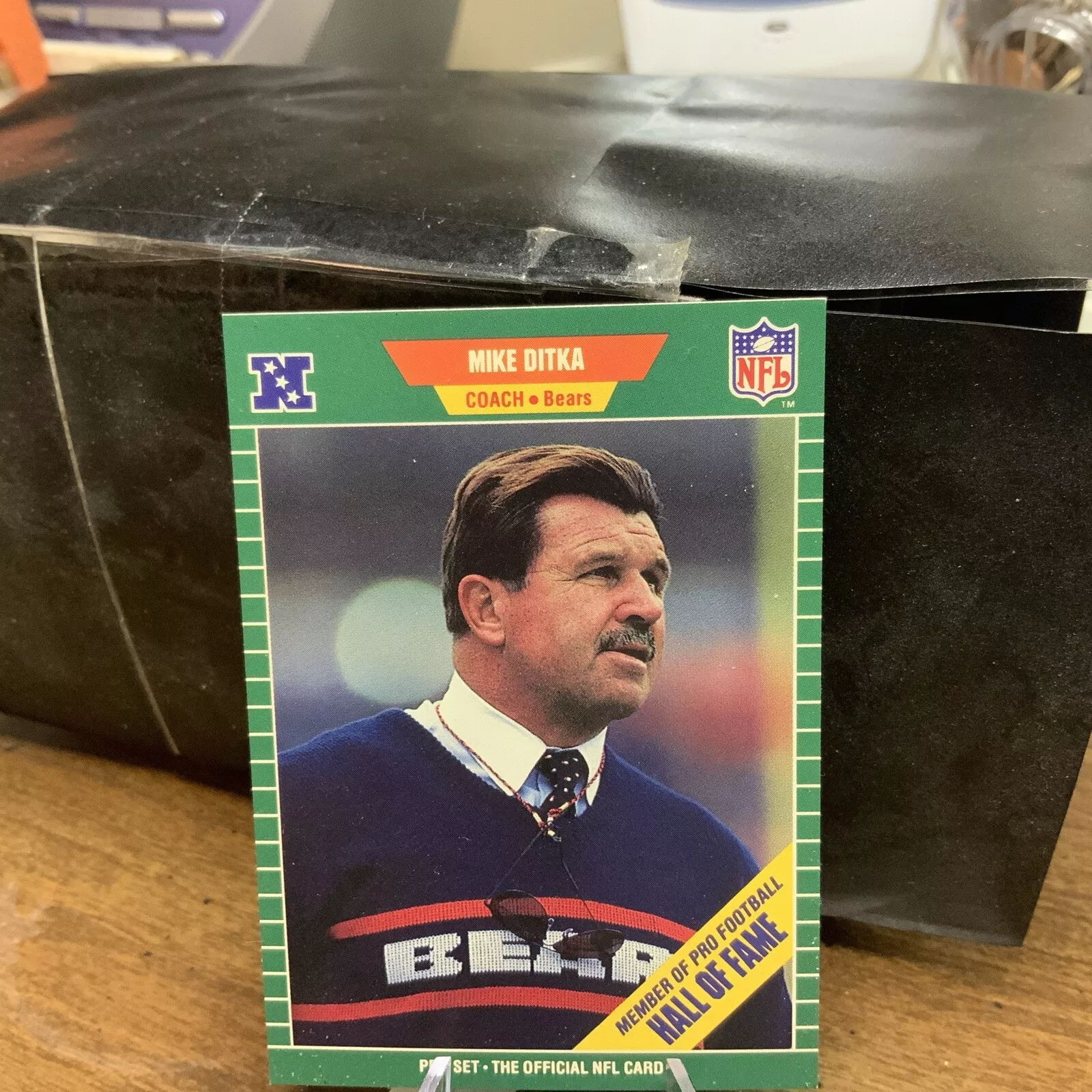 Mike Ditka trading card