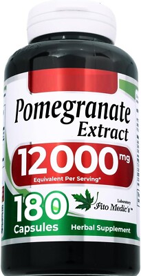 Life Pomegranate Complete 180Caps Punicic granatum