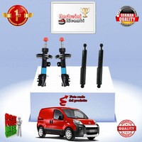 Set 4 StoßDäMpfer Vorderseite + Heck Fiat Fiorino 1.4 57KW 78CV Von 2009-> A37