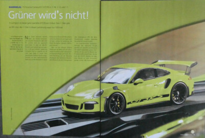 PORSCHE CARRERA 911 GT3 RS in 1-18 von SPARK Minimax...ein Modellbericht #1605f