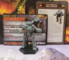 Battletech Quickdraw Mech Inner Sphere Mercenaries boxed set Miniature