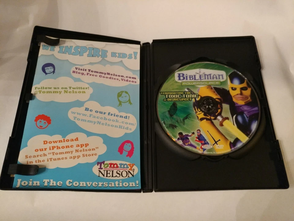 Bibleman Powersource DVD Terminating the Toxic Tonic of Disrespect w/Booklet - Image 3 of 3