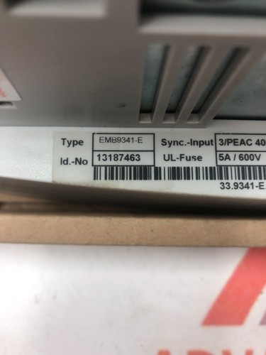 LENZE Servo drive, EMB9341-E, Used, in own box. - Picture 8 of 9