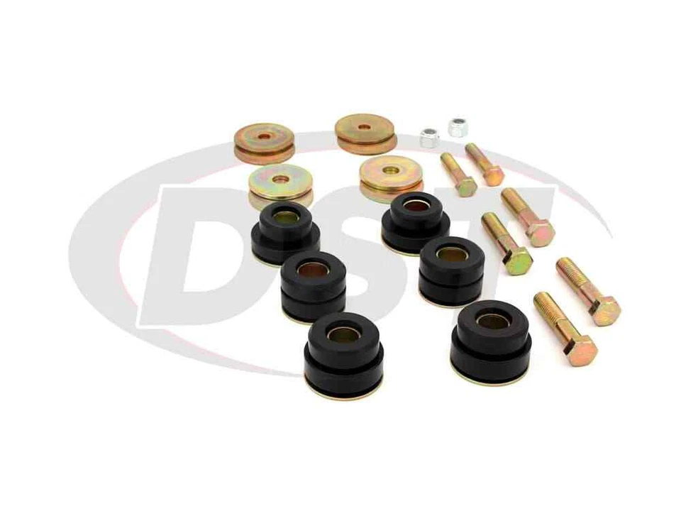 Energy Suspension 3.4142G Body Mount Bushings Kit (Black) - Изображение 3 из 4