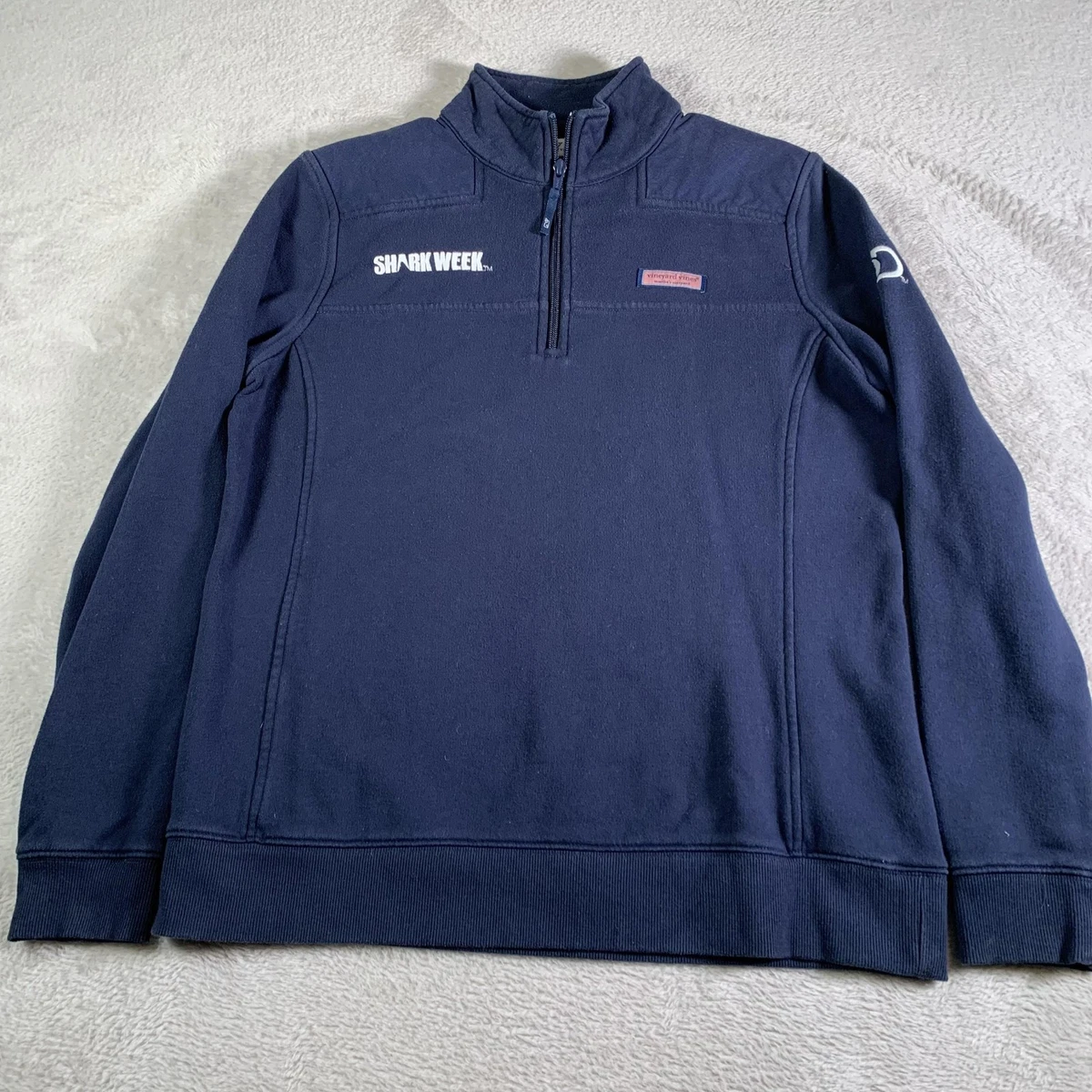 Sweat Homme Vineyard Vines Bleu - 1/4 Zip - Taille M - Excellent état