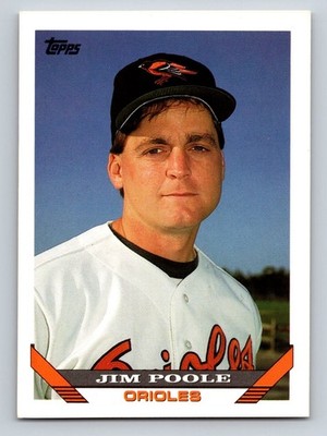 1993 Topps - Jim Poole #793 Baltimore Orioles