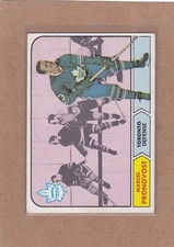 1968-69 TOPPS HOCKEY MARCEL PRONOVOST #125 MAPLE LEAFS VGEX/EX *A47310