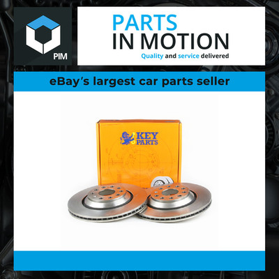2x Brake Discs Pair Vented fits SKODA SUPERB Mk3 2.0 Rear 2015 on 310mm Set New