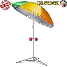 Portable Sun Shade Umbrella Adjustable Lightweight UV Block Instant Setup Modern
