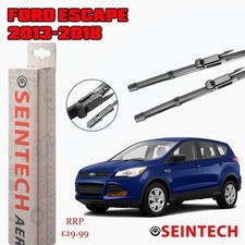 FORD ESCAPE 2013-2018 SPECIFIC FIT FRONT AND REAR WIPER BLADES + PLASTIC ARM