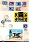 4 # HUNGARY, LIBERIA 1974 - 4 FDC - SPACE