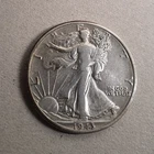 1943-D 50C Walking Liberty Half Dollar 90% silver