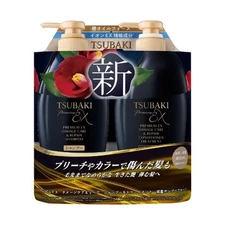 TSUBAKI PREMIUM EX Intense Damage Repair Shampoo and Conditioning 400+400