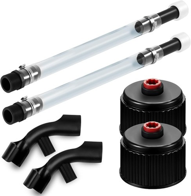 #ad 2 Pack Racing Fuel Jug Hose kits Gas Cans Hose with X shaped Hose Bender and Ca $47.99