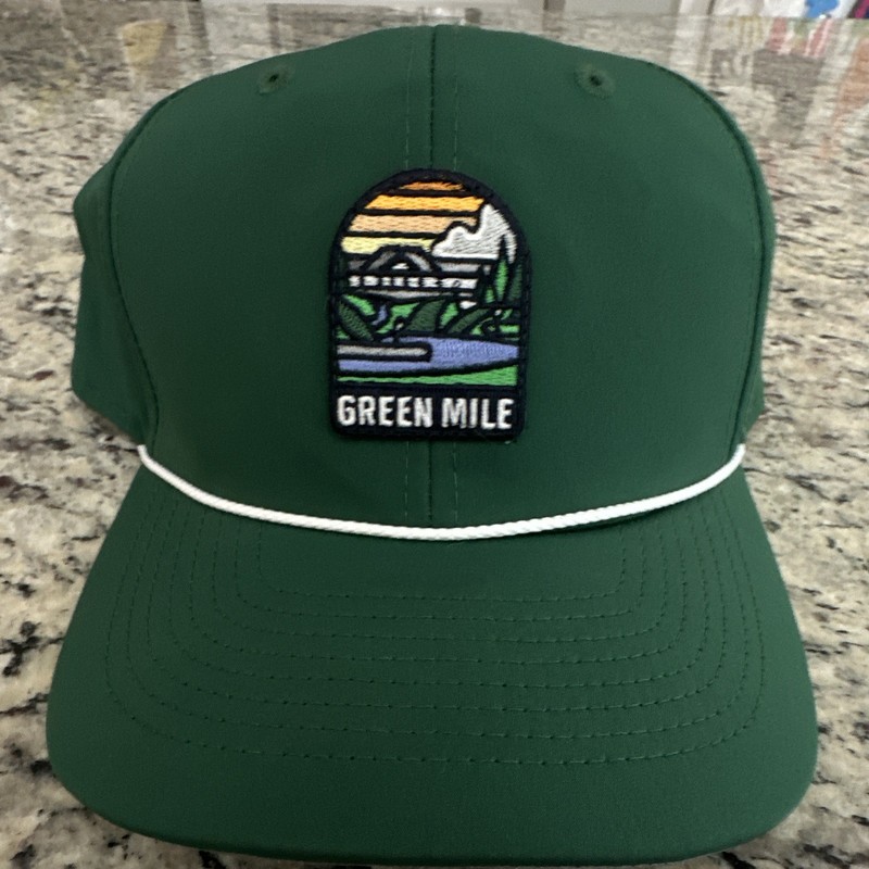 RARE Quail Hollow “Green Mile” Imperial Golf Hat