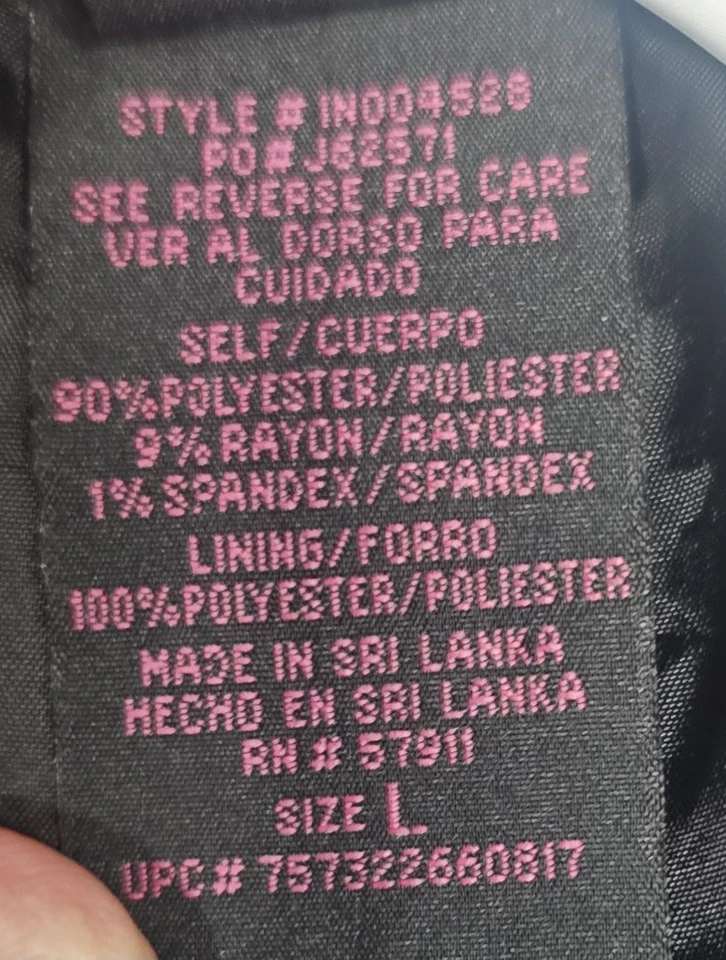 Chaqueta con cinturón de longitud media Wraper para mujer talla grande Foto 4 de 4