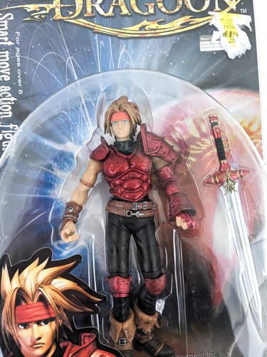 RARO 2000 CAJA AZUL JUGUETES LA LEYENDA DEL DRAGÓN DARDO FIGURA DE ACCIÓN NUEVO Playstation - Imagen 2 de 6