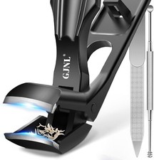 Toenail Clippers for Seniors Thick Toenails, 2024 Upgrade Angled Head Large Toe