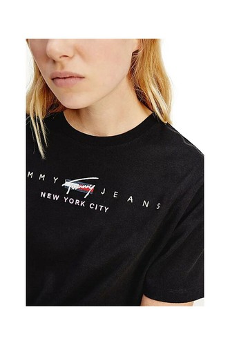TOMMY JEANS DW0DW09923: T-SHIRT CROP 