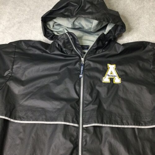 Appalachian State Mountaineer Charles River Apparel L Rain Jacket New Englander - Picture 2 of 11