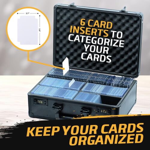 All-in-One X PRO Sports Card Storage: 600 Toploaders & Magnetic Holders Included - Picture 4 of 8