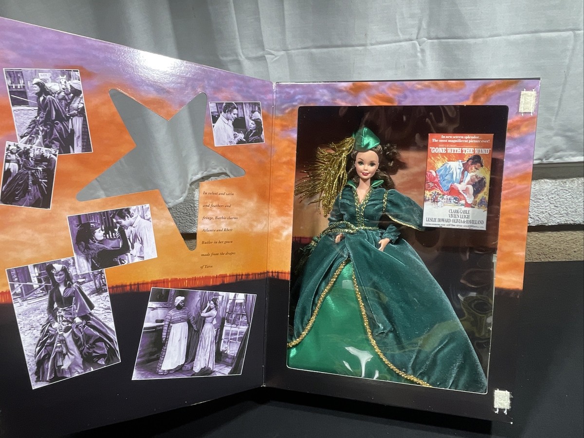 Hollywood Legends Barbie as Scarlett O'Hara in Green Curtain