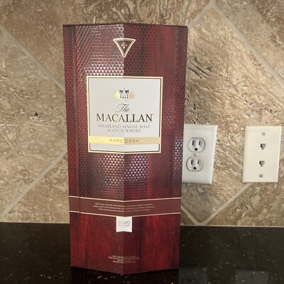The Macallan Rare Cask Single Malt Scotch Whisky Empty  Box 2020