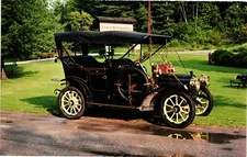 1909 Packard Model 18 Touring Car Vintage Postcard Unposted Collector Car