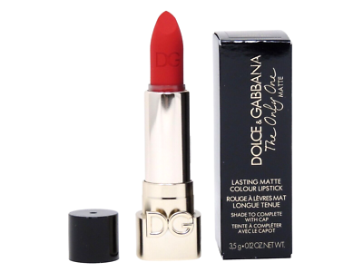 DOLCE & GABBANA THE ONLY ONE MATTE #625 VIBRANT RED 3.5g LASTING