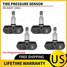 Set Of 4 Tpms Tire Pressure Sensor For Toyota Scion Lexus Oem:4260733021