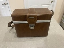 Vintage Hard Shell Camera Camcorder SLR Bag 12" X 9" X 6" Pre-owned Used