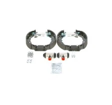 Brake shoe set kit SuperPro Bosch 0204114686 for Nissan