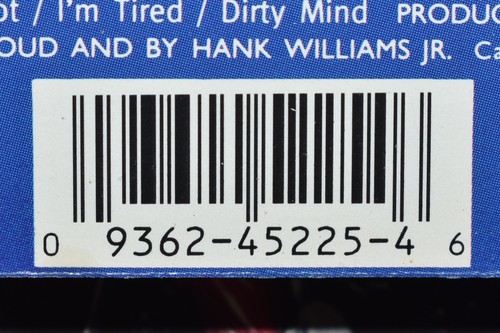 Hank Williams Out Of Left Field Vintage Cassette Tape 9 45225-4 Curb Records - Picture 4 of 7