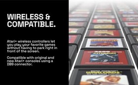 Official Atari 7800+ Console & Wireless Controller - HDMI Output Wireless