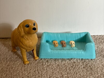 Golden Retriever Barbie Dog That Has Babies Barbie Newborn