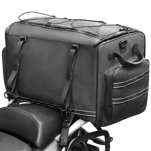 Bolsa de asiento trasero para motocicleta alforja bolso de hombro retro para motocicleta - Imagen 14 de 17