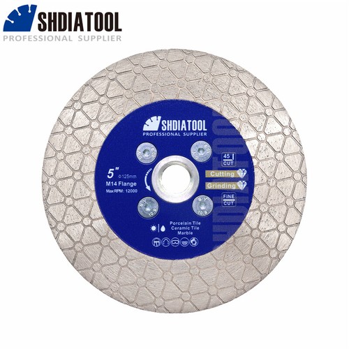 SHDIATOOL Diamond Cutting Grinding Disc Triangle Segment 4.5"/115mm Saw Blade - Picture 9 of 12