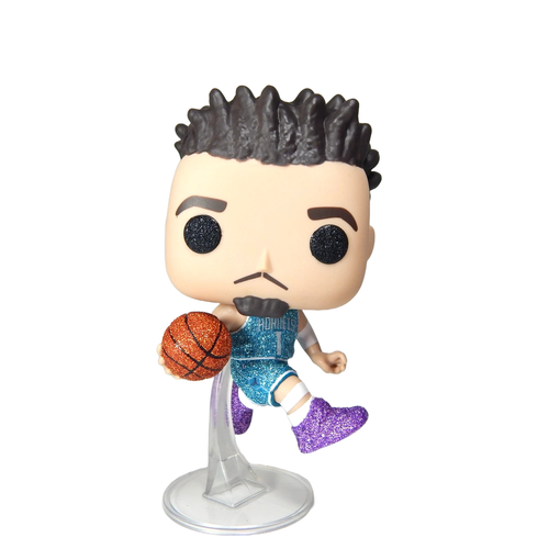 Funko Pop! NBA Basketball Hornets LaMelo Ball 199 Fanatics Custom Glitter 1 of 1 - Picture 2 of 19