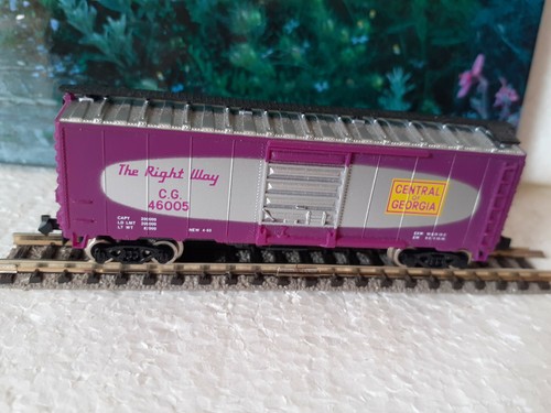 MODEL POWER N - Ref. 3703 BOX CAR "CENTRAL OF GEORGIA" - Imagen 2 de 5