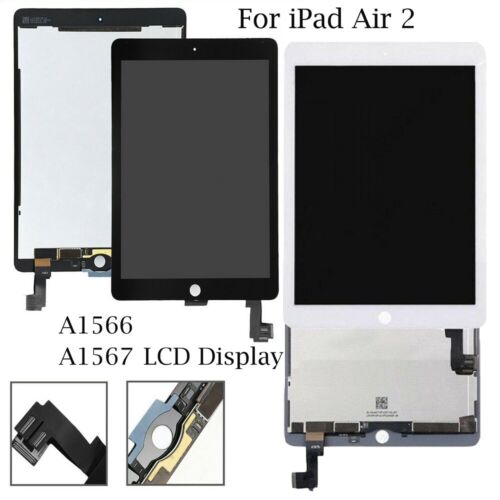 For iPad Air 2 A1566 A1567 Assembly replace LCD Display Screen Touch Digitizer - Picture 1 of 10