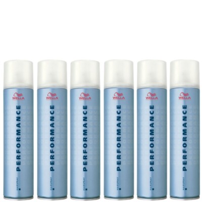 Wella Styling Performance 6 X 500ml - Haarspray (14,63 /1l)