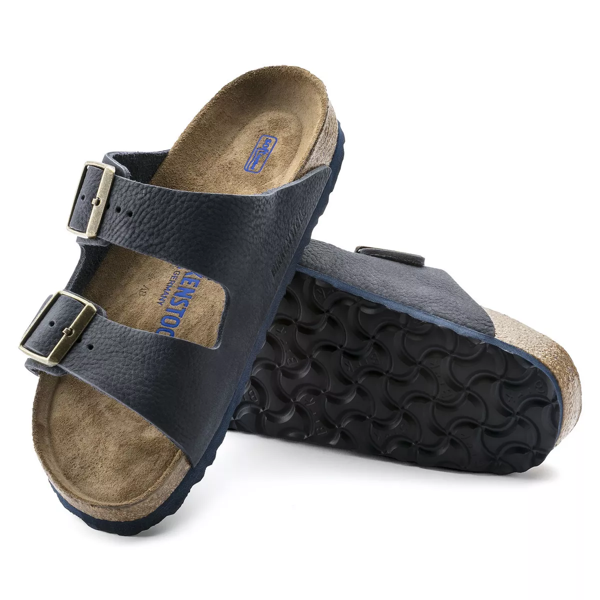 Birkenstock arizona hotsell steer soft gray
