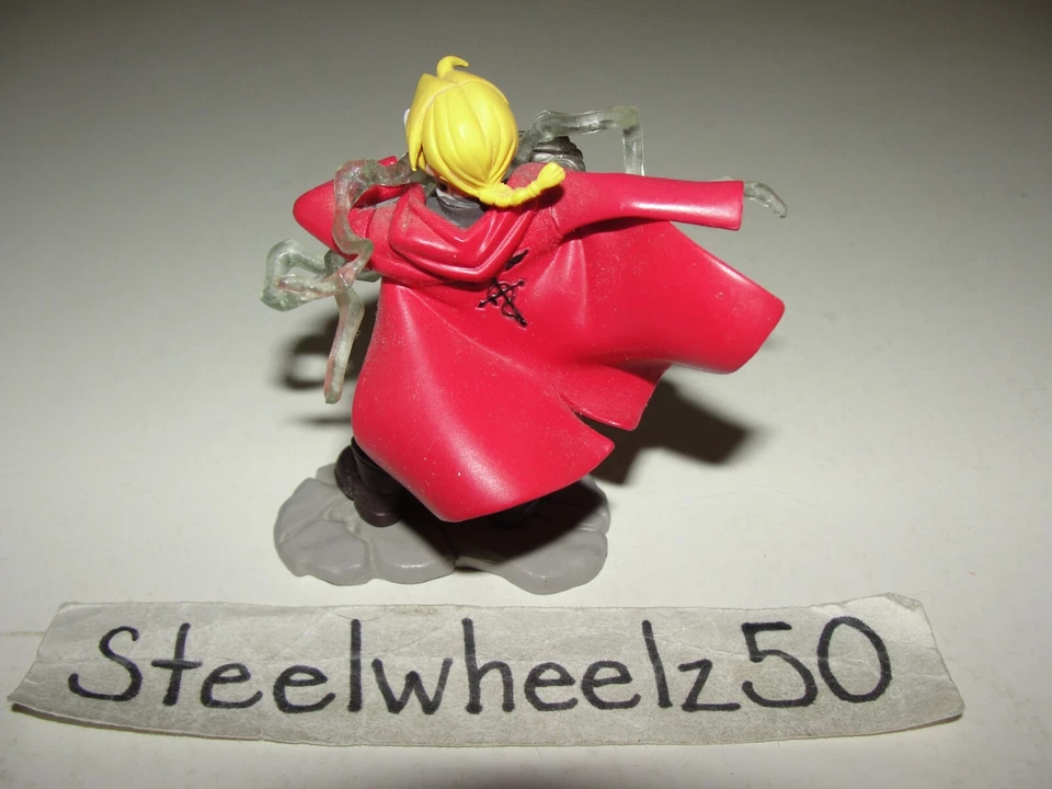 Figura Fullmetal Alchemist Edward Elric Bandai 3" Gashapon HG2 Anime Manga RARO Foto 3 de 4